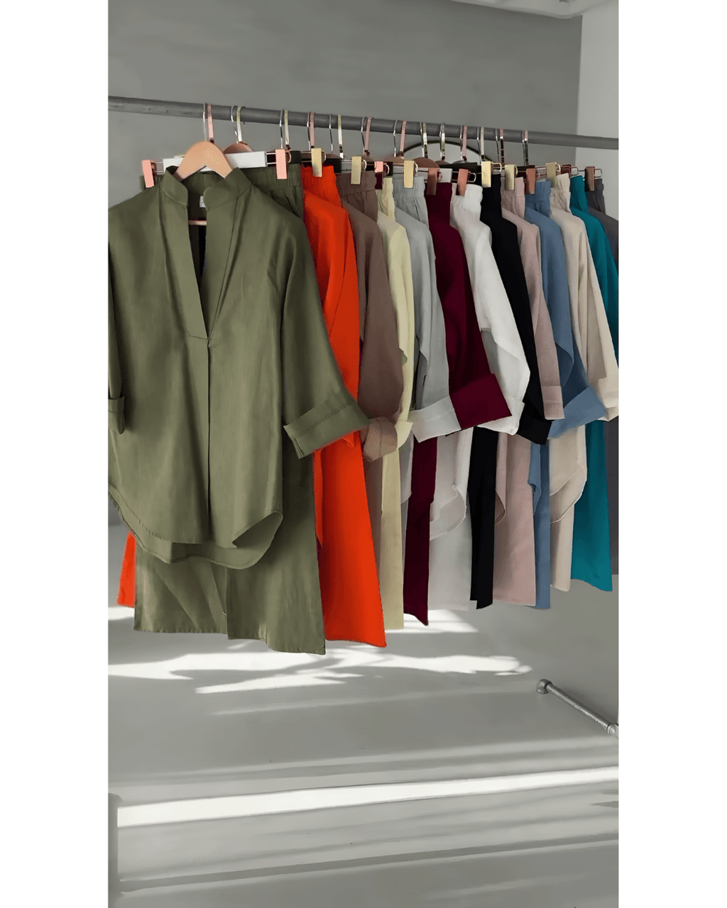 Midnight Noir Co-ord Set - Black Relaxed Fit Top & Bottom For Women